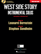 West Side Story Instrumental Solos Violin BK/CD cover